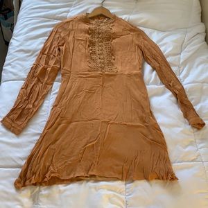 Altar’d State Lace- Pattern Long Sleeve Dress